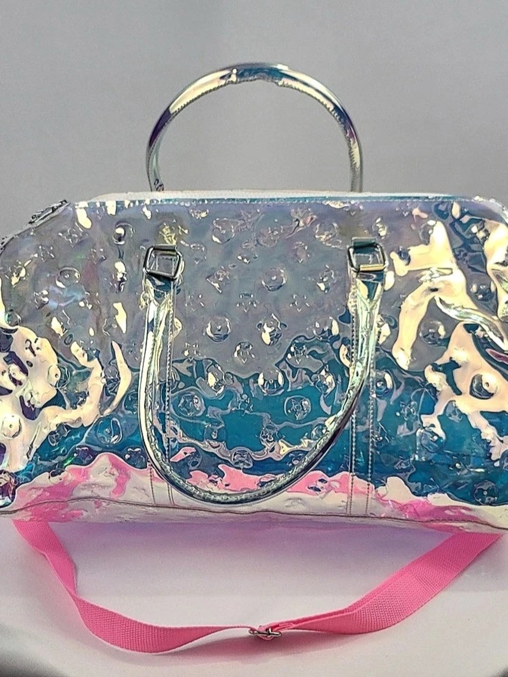 Iridescent Multicolor Shoulder Bag